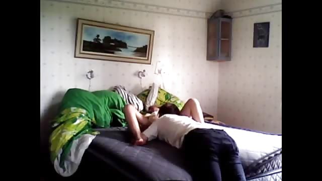 Coppia nel letto